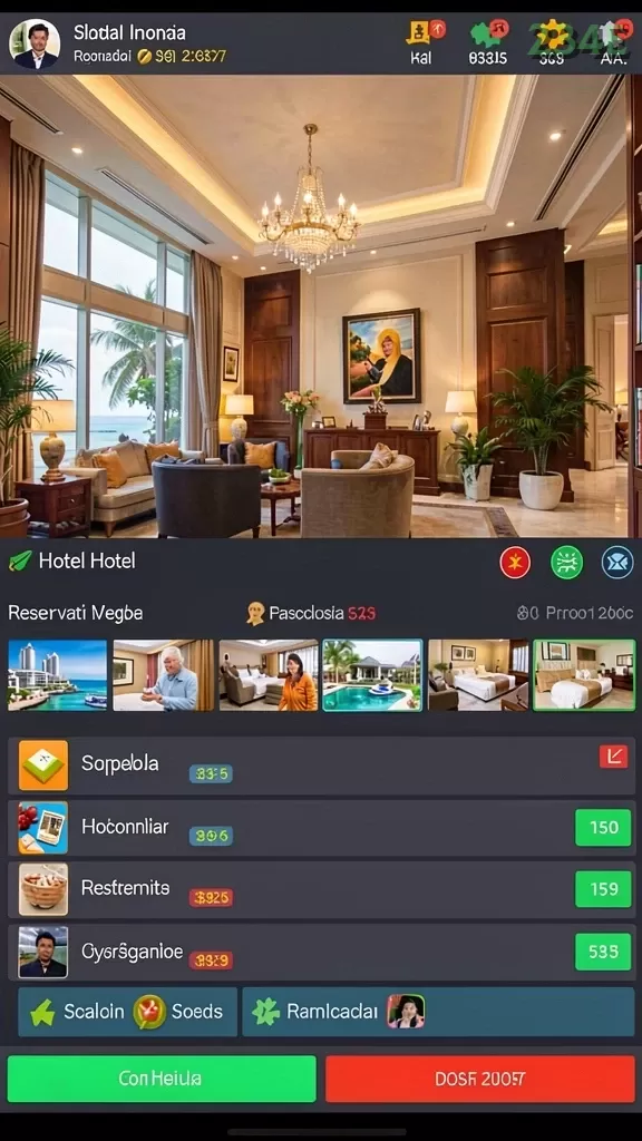 Cuplikan layar BOSSWIN168 — aktivitas